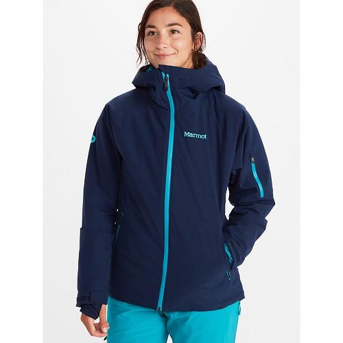 Marmot Refuge Ski Jacket For Womens Navy EAQ169327